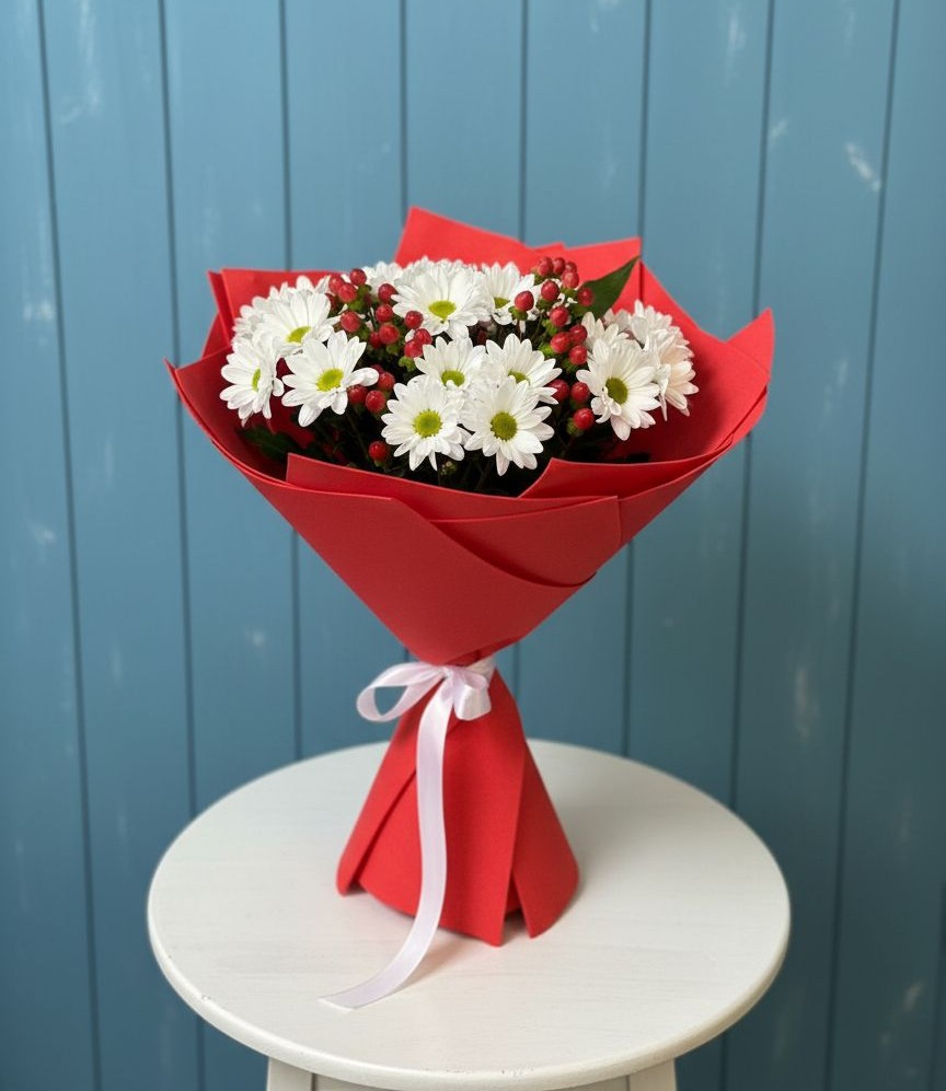 Букет цветов из: Хризантемы в Нижнем Ломове