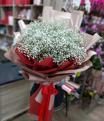 Букет цветов из: Гипсофила в Нижнем Ломове