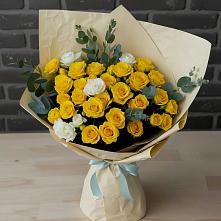 Букет цветов из:  Розы в Нижнем Ломове