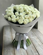 Букет 35 Белых роз в Нижнем Ломове