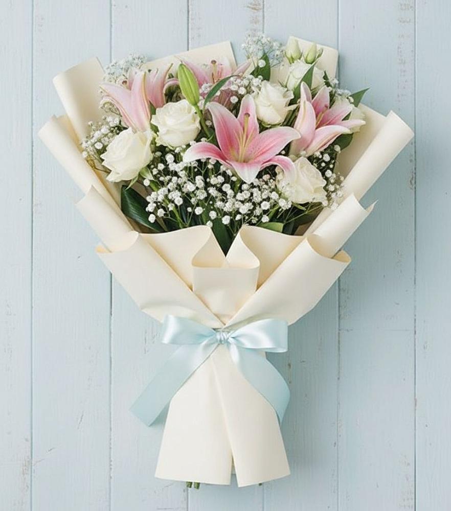 Букет цветов из: Лилии в Нижнем Ломове