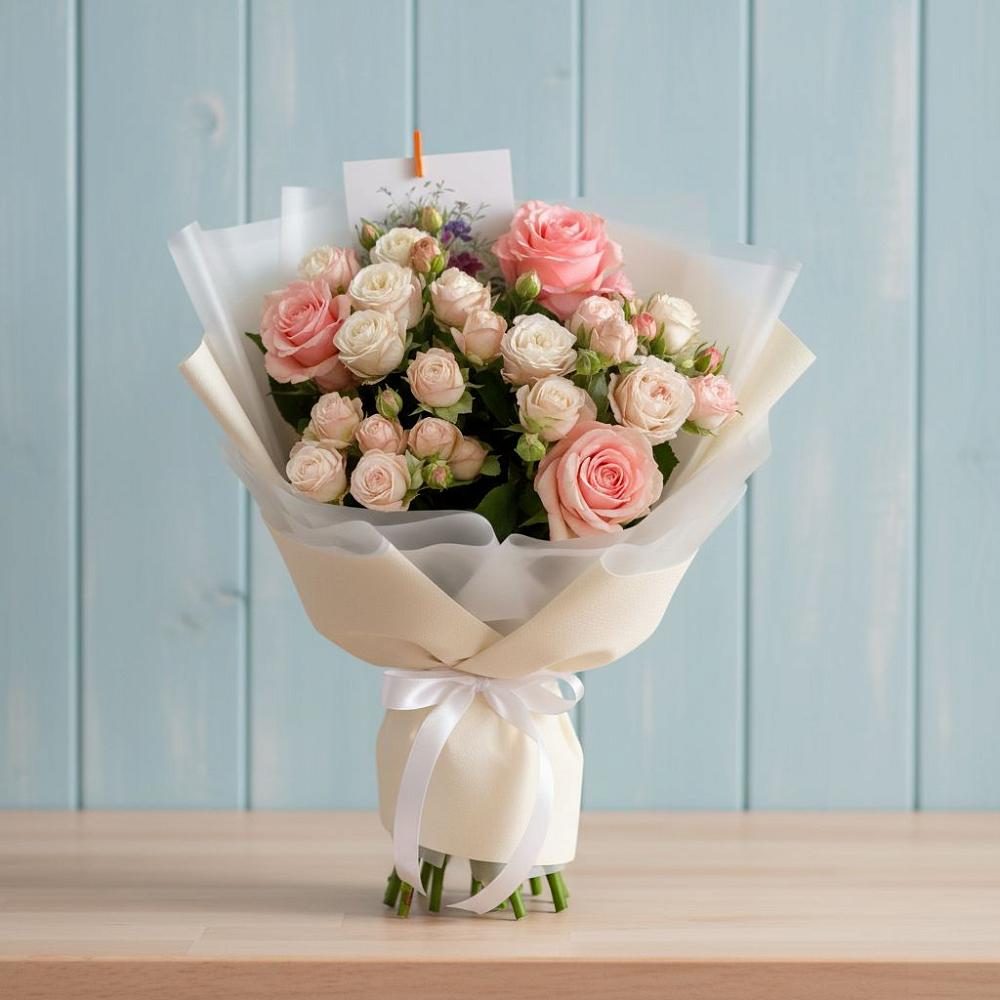 Букет цветов из: Розы в Нижнем Ломове