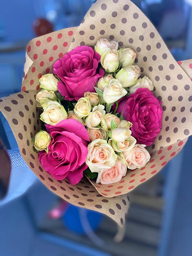 Букет цветов из: Розы в Нижнем Ломове