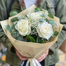 Букет Нежные грёзы в Нижнем Ломове Букет цветов из: Розы в Нижнем Ломове