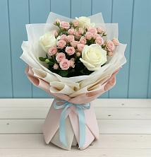 Букет цветов из:  Розы в Нижнем Ломове