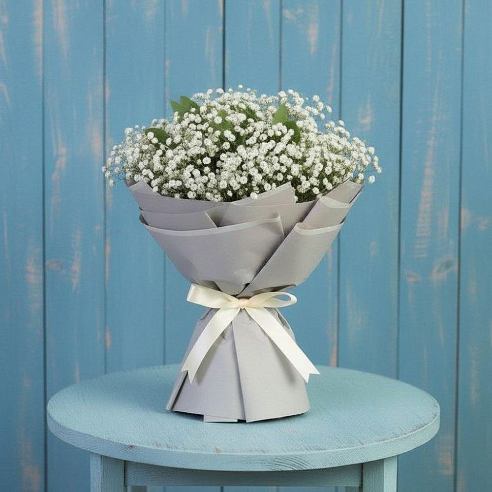 Букет цветов из: Гипсофила в Нижнем Ломове