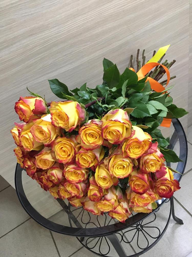 Букет Желтые розы в Нижнем Ломове