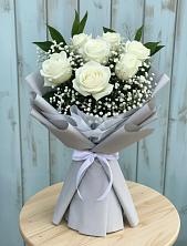 Букет цветов из:  Розы в Нижнем Ломове