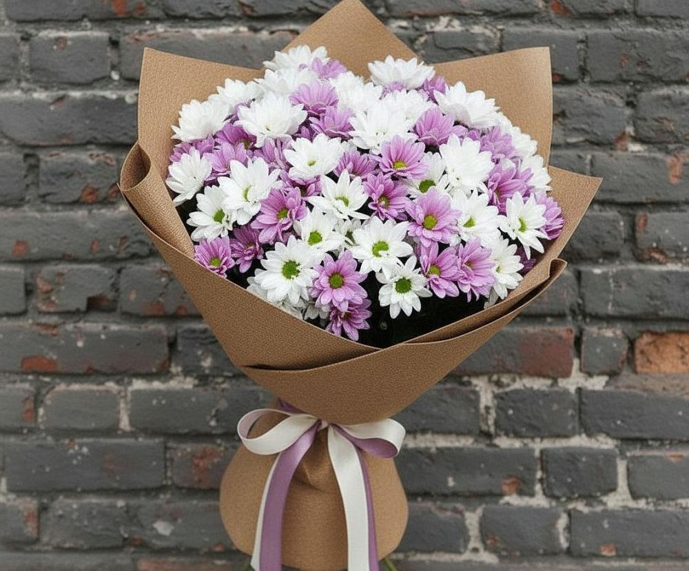 Букет цветов из: Хризантемы в Нижнем Ломове
