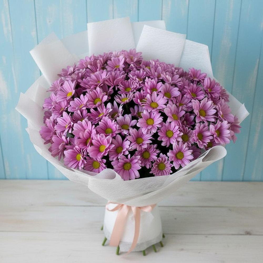 Букет цветов из: Хризантемы в Нижнем Ломове