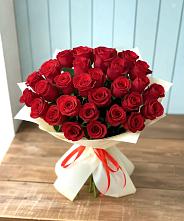 Букет 29 Красных роз в Нижнем Ломове