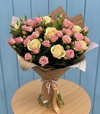 Букет цветов из:  Розы в Нижнем Ломове