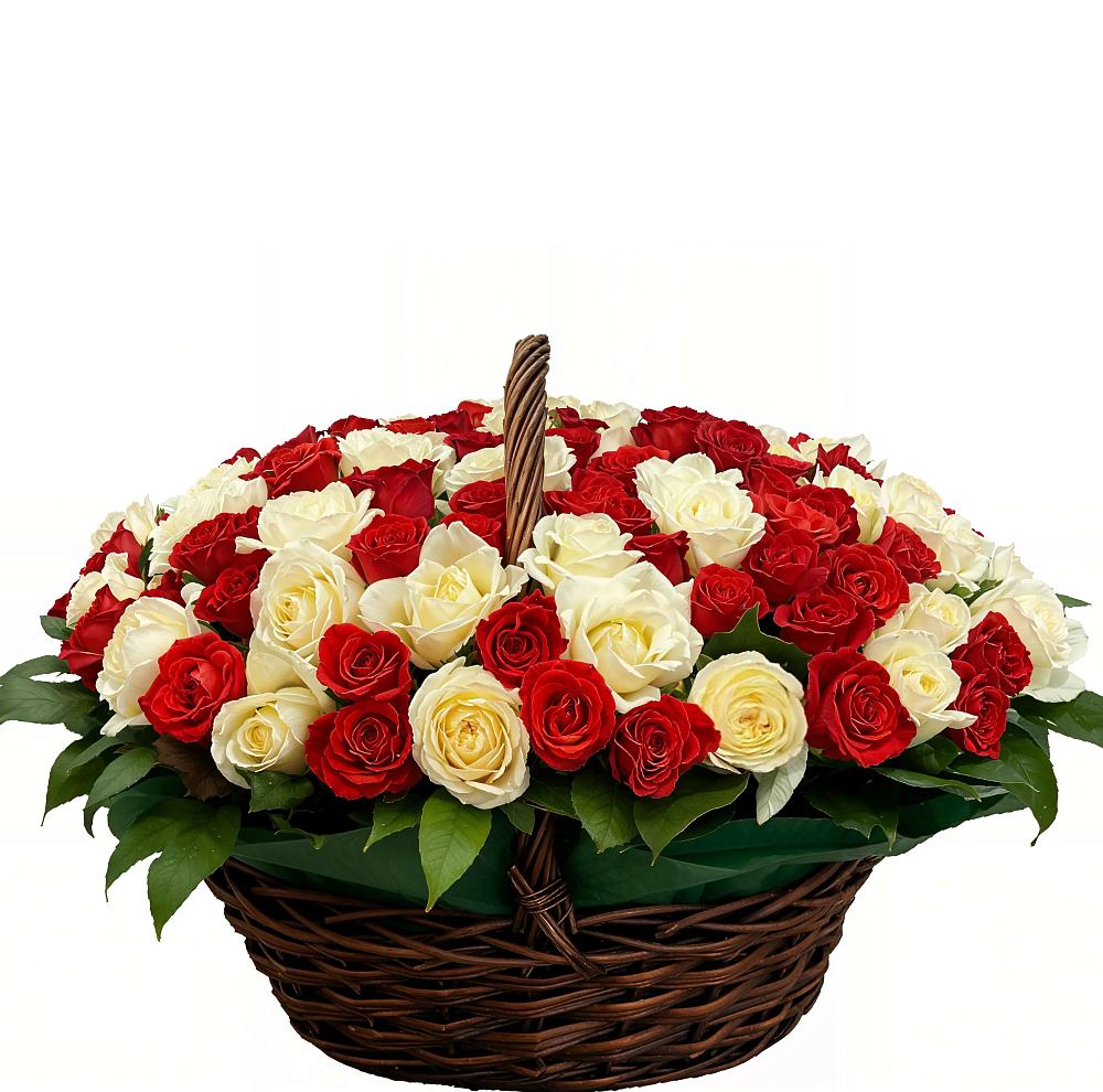 Премиум букет из: Розы в Нижнем Ломове