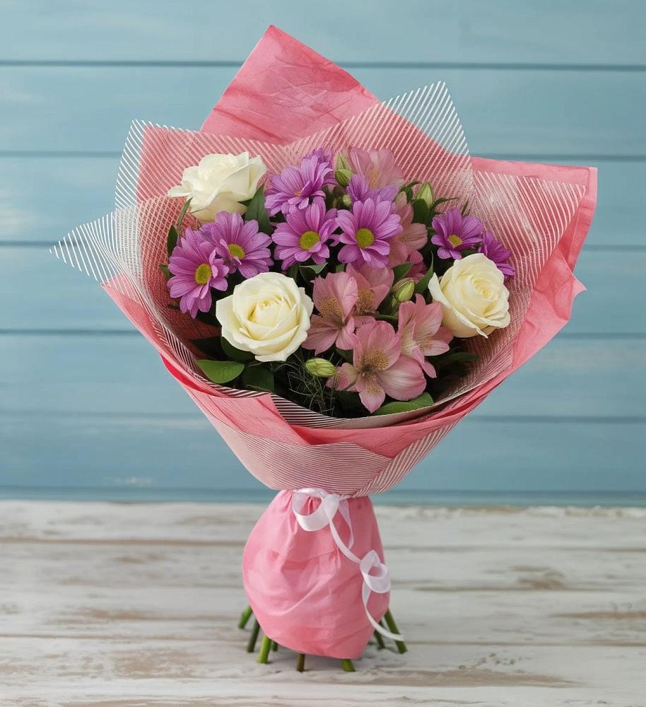 Букет цветов из: Герберы в Нижнем Ломове