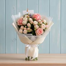 Букет цветов из:  Розы в Нижнем Ломове